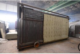 Изготовление водогрейного газового котла КВа