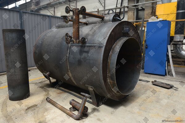 Газовый парогенератор 1200 кг 115 С изготовление