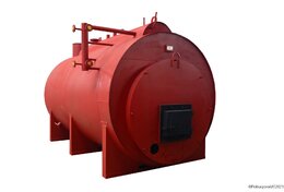 Котел 1000 кг пара в час до 130 °С твердотопливный