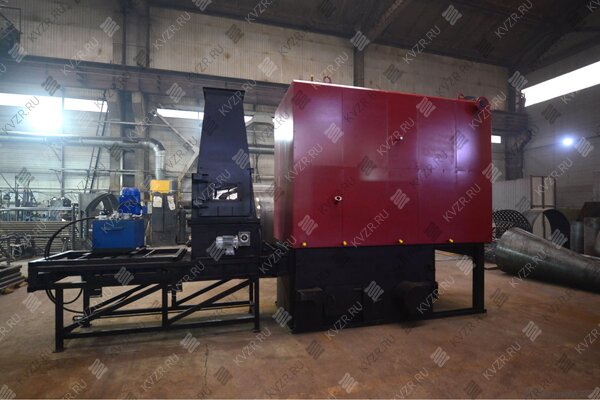 Котел на щепе 1450 кВт твердотопливный